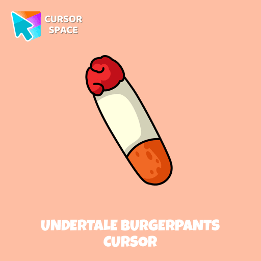 Undertale Burgerpants cursor pointer cursor